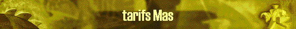 tarifs Mas